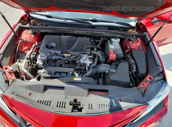 4T1G11AK3LU375701 2020 TOYOTA CAMRY Burgundy Rear interior view