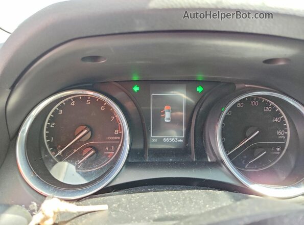 4T1G11AK3LU375701 2020 TOYOTA CAMRY Burgundy Instrument cluster view