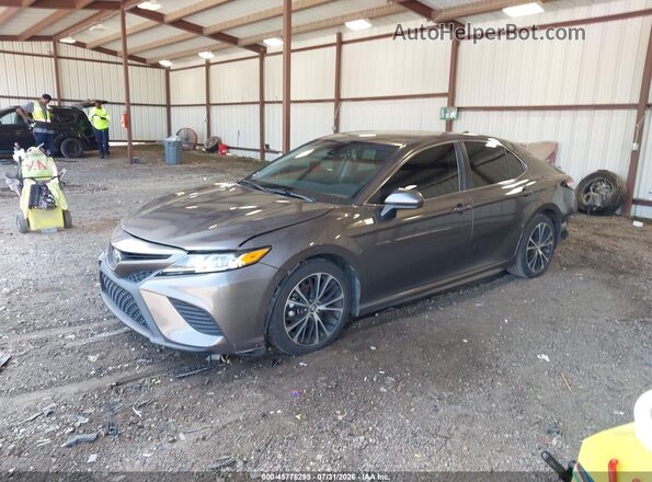 4T1G11AK3LU869766 2020 TOYOTA CAMRY Gray Vista tres cuartos delantera izquierda