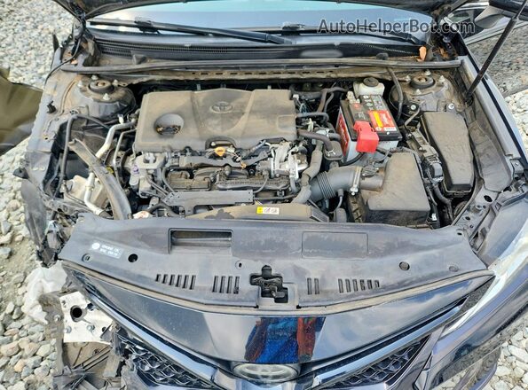 4T1G11AK3LU877057 2020 TOYOTA CAMRY Черный Вид задней части салона