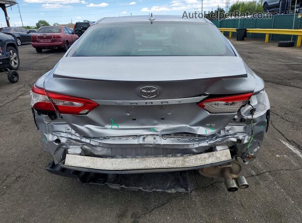 4T1G11AK3LU907075 2020 TOYOTA CAMRY Серебряный Вид сзади