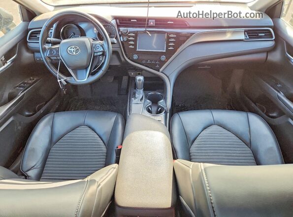 4T1G11AK3LU969995 2020 TOYOTA CAMRY Black Widok deski rozdzielczej
