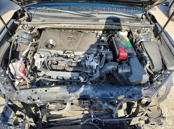4T1G11AK3LU969995 2020 TOYOTA CAMRY Black Widok wnętrza z tyłu