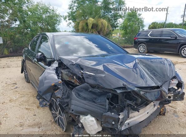 4T1G11AK3MU539823 2021 TOYOTA CAMRY Черный Вид спереди