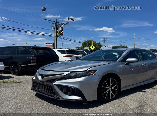 4T1G11AK3MU604122 2021 TOYOTA CAMRY Серебряный Передняя левая четверть
