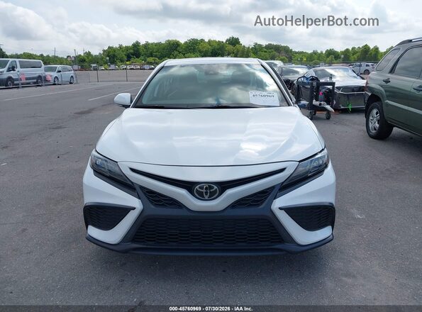 4T1G11AK3PU747320 2023 TOYOTA CAMRY White Vista del cuadro de instrumentos