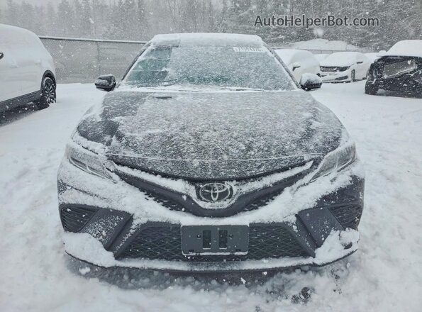 4T1G11AK4LU374752 2020 TOYOTA CAMRY Black წინა ხედი