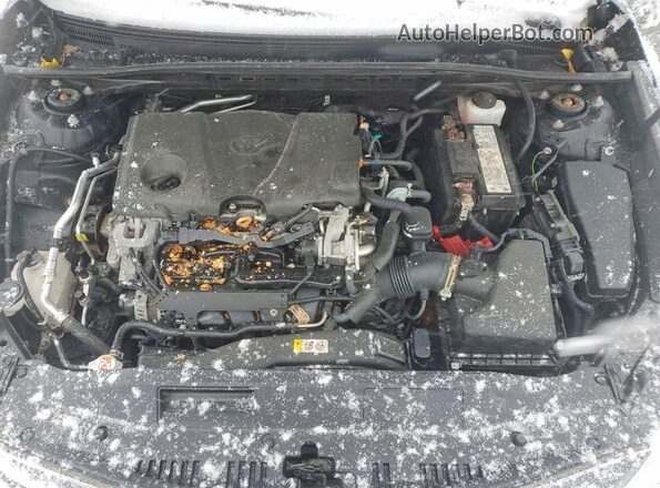 4T1G11AK4LU374752 2020 TOYOTA CAMRY Black უკანა სალონის ხედი