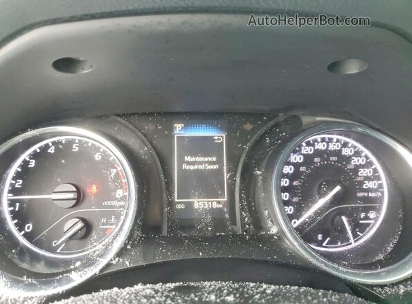 4T1G11AK4LU374752 2020 TOYOTA CAMRY Black ხელსაწყოთა პანელის ხედი