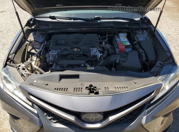 4T1G11AK4LU909871 2020 TOYOTA CAMRY Серый Вид задней части салона
