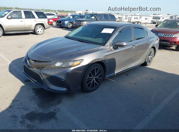 4T1G11AK4MU521802 2021 TOYOTA CAMRY Серый Передняя левая четверть