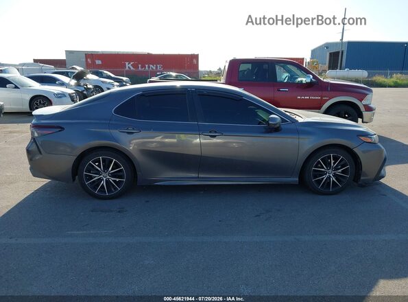 4T1G11AK4MU521802 2021 TOYOTA CAMRY Серый Вид задней части салона