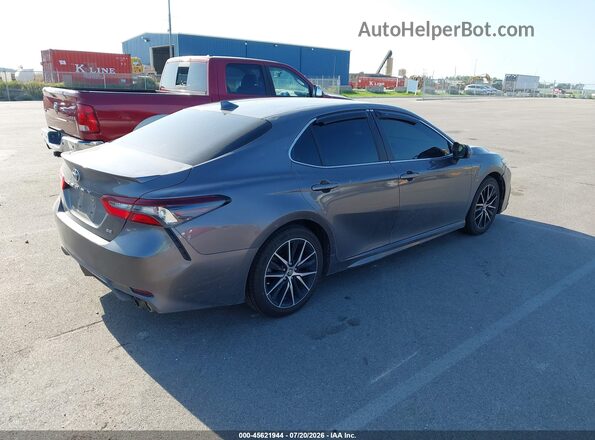 4T1G11AK4MU521802 2021 TOYOTA CAMRY Серый Задняя правая четверть