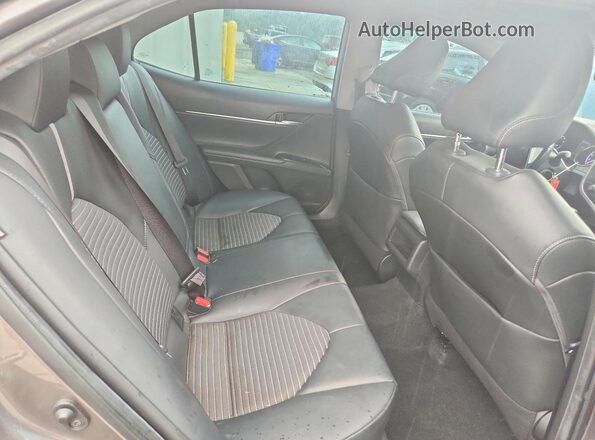 4T1G11AK6LU394310 2020 TOYOTA CAMRY Gray Հետևի նստատեղերի տեսք