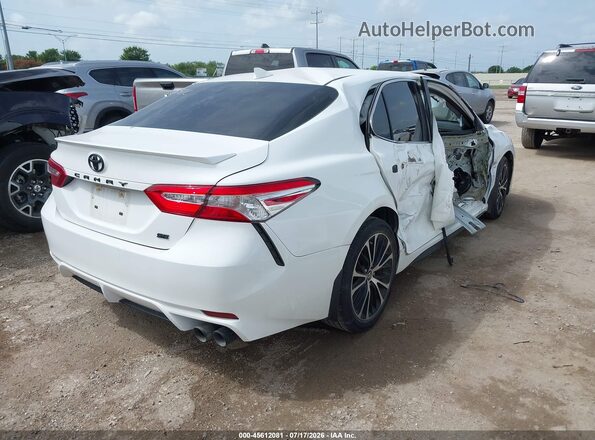 4T1G11AK6LU866067 2020 TOYOTA CAMRY White Trasero derecho