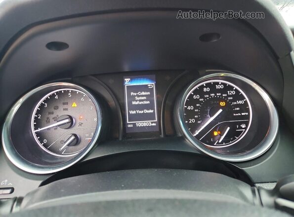 4T1G11AK6LU893303 2020 TOYOTA CAMRY Черный Вид щитка приборов