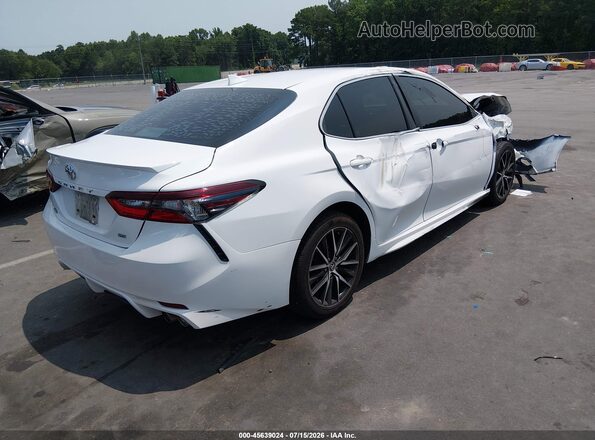 4T1G11AK6MU533532 2021 TOYOTA CAMRY White Задня права чверть