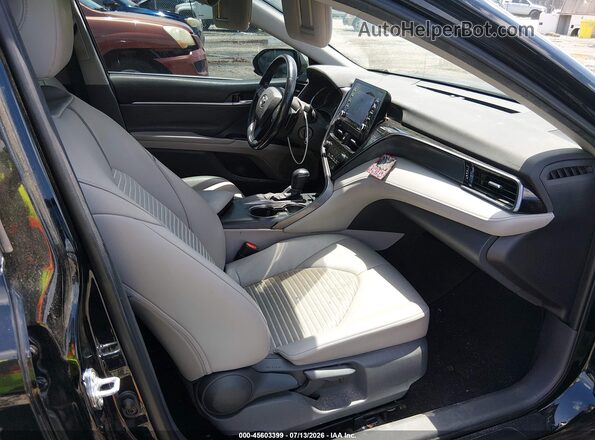4T1G11AK6MU552162 2021 TOYOTA CAMRY Black წინა სალონის ხედი