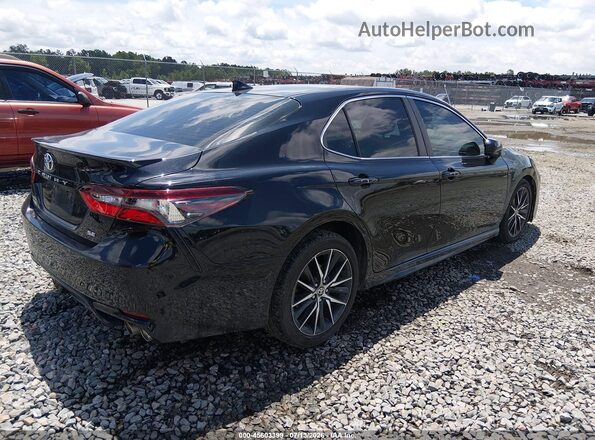4T1G11AK6MU552162 2021 TOYOTA CAMRY Black უკანა მარჯვენა