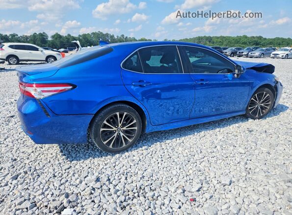 4T1G11AK7LU306848 2020 TOYOTA CAMRY Blue Задня права чверть