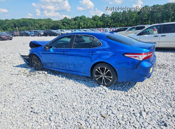 4T1G11AK7LU306848 2020 TOYOTA CAMRY Blue Задня ліва чверть