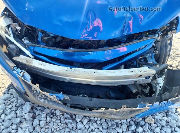 4T1G11AK7LU306848 2020 TOYOTA CAMRY Blue Вид задньої частини салону