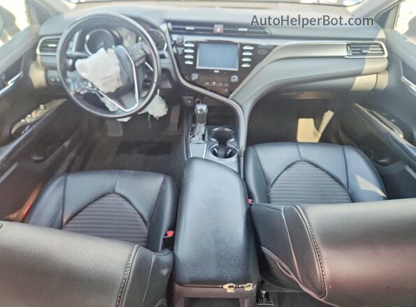 4T1G11AK7LU306848 2020 TOYOTA CAMRY Blue Вид панелі приладів