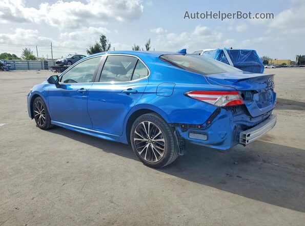 4T1G11AK7LU332883 2020 TOYOTA CAMRY Blue Rear left