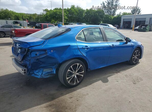 4T1G11AK7LU332883 2020 TOYOTA CAMRY Blue Rear right