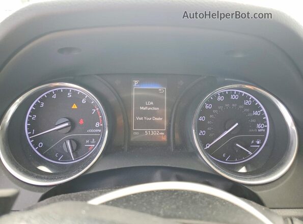 4T1G11AK7LU332883 2020 TOYOTA CAMRY Blue Instrument cluster view