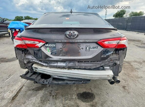 4T1G11AK7LU345102 2020 TOYOTA CAMRY Серый Вид сзади