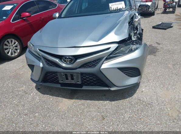 4T1G11AK7LU510596 2020 TOYOTA CAMRY Серебряный Вид щитка приборов