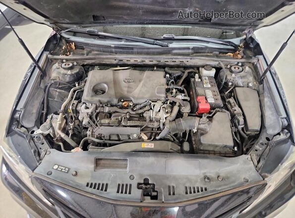 4T1G11AK7LU873416 2020 TOYOTA CAMRY Черный Вид задней части салона