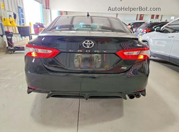 4T1G11AK7LU873416 2020 TOYOTA CAMRY Черный Вид сзади