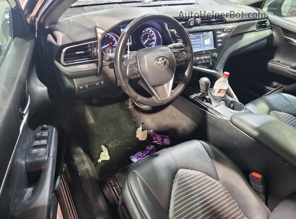 4T1G11AK7LU885159 2020 TOYOTA CAMRY Gray Вид панелі приладів
