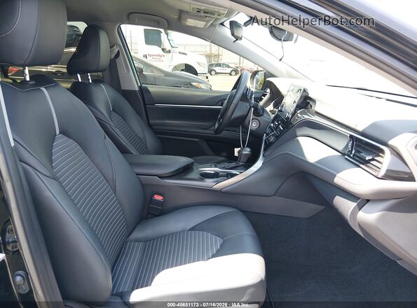 4T1G11AK7PU107207 2023 TOYOTA CAMRY Black Vista interior delantera