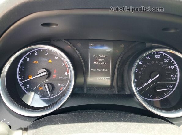 4T1G11AK8LU310357 2020 TOYOTA CAMRY Синий Вид щитка приборов