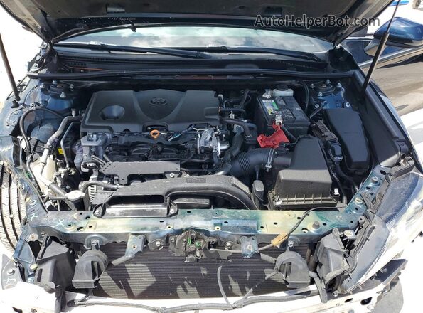 4T1G11AK8LU310357 2020 TOYOTA CAMRY Синий Вид задней части салона