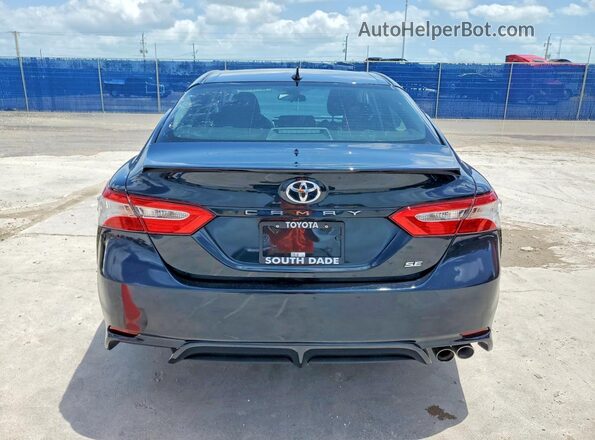 4T1G11AK8LU310357 2020 TOYOTA CAMRY Синий Вид сзади