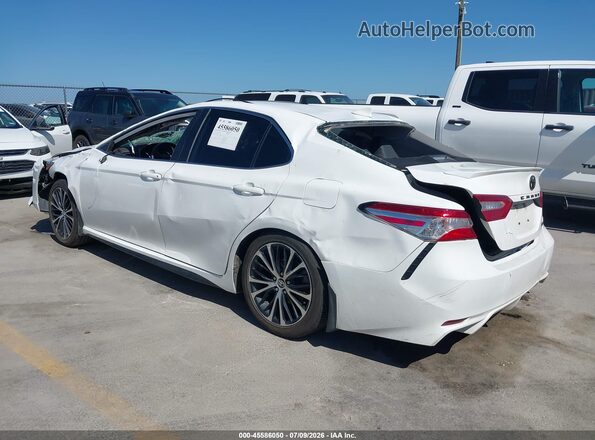 4T1G11AK8LU340667 2020 TOYOTA CAMRY White Հետևի ձախ