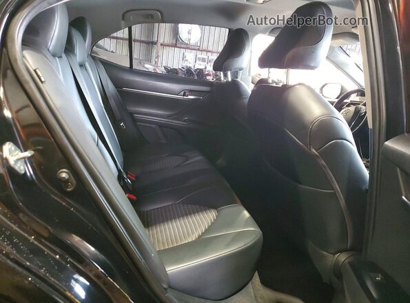 4T1G11AK9LU332156 2020 TOYOTA CAMRY Черный Вид задних сидений