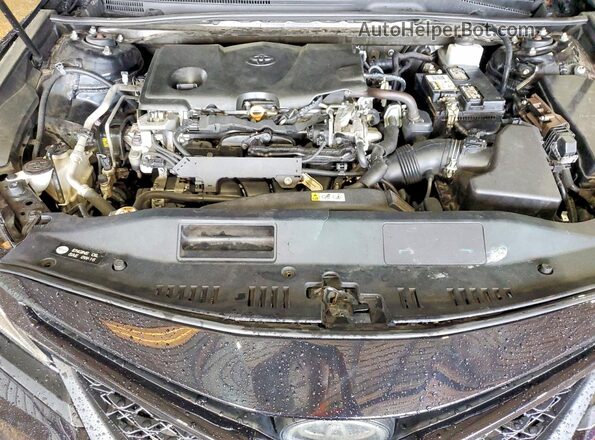 4T1G11AK9LU332156 2020 TOYOTA CAMRY Черный Вид задней части салона