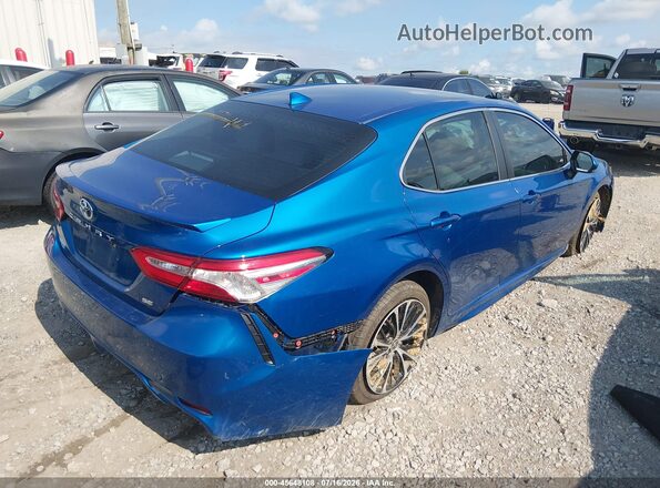 4T1G11AK9LU376044 2020 TOYOTA CAMRY Blue Rear right