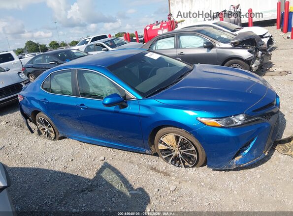 4T1G11AK9LU376044 2020 TOYOTA CAMRY Blue Rear interior view