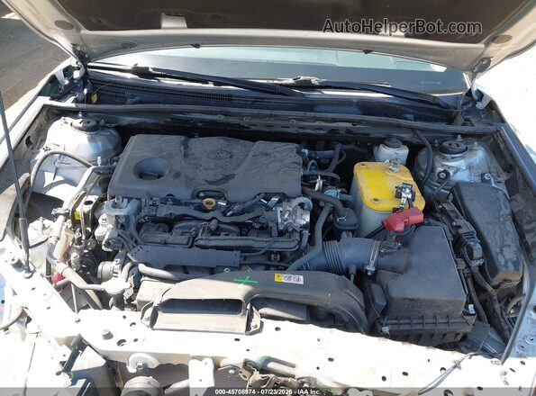 4T1G11AKXMU418237 2021 TOYOTA CAMRY Silver Vista trasera