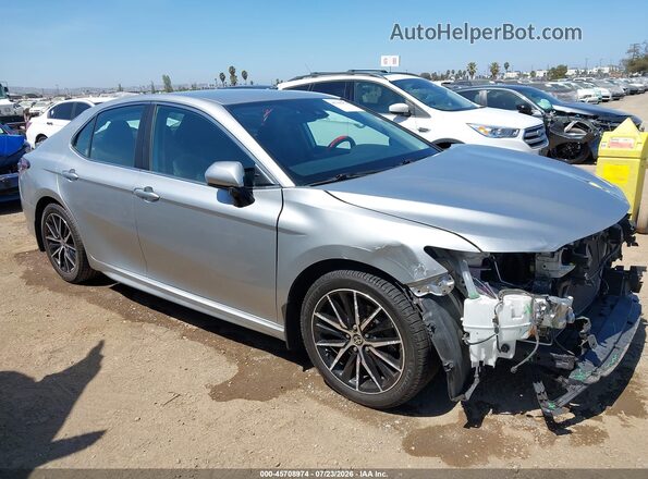 4T1G11AKXMU418237 2021 TOYOTA CAMRY Silver Vista interior de 360 grados