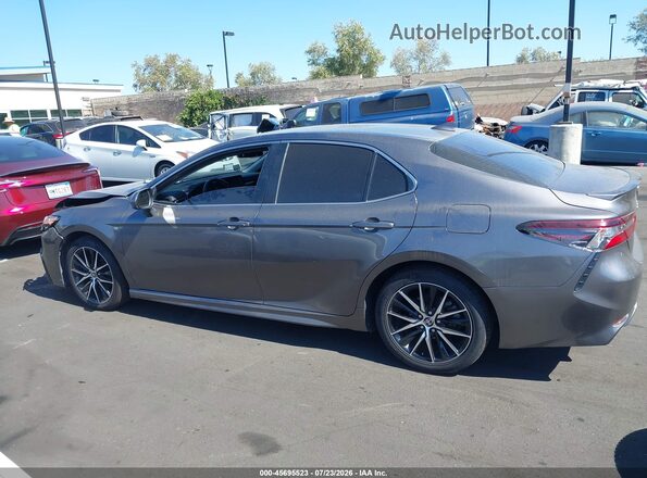 4T1G11AKXMU534876 2021 TOYOTA CAMRY Gray 