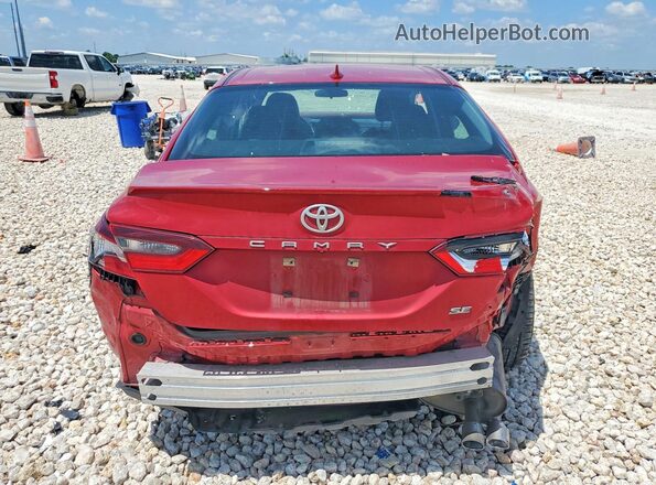 4T1G11AKXPU094792 2023 TOYOTA CAMRY Red Rear view