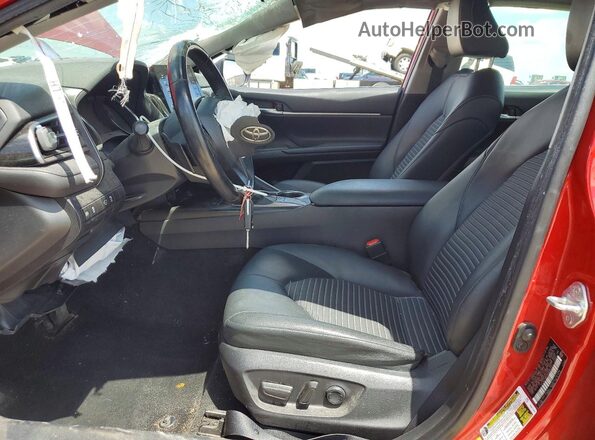 4T1G11AKXPU094792 2023 TOYOTA CAMRY Red Front interior view
