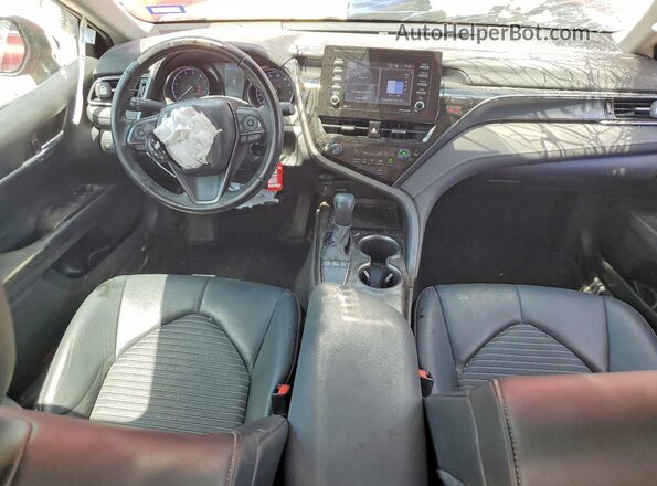 4T1G11AKXPU094792 2023 TOYOTA CAMRY Red Dashboard view